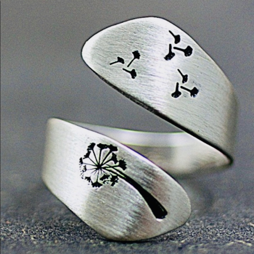 Dandelion Open Ring.